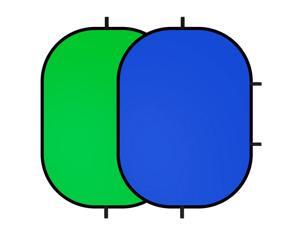 Selens Chromakey Green Chromakey Blue Collapsible Backdrop Collapsible Reversible Background 5'x7' Chroma-Key Blue/Green Selens Chromakey Green Chromakey Blue Collapsible Backdrop Collapsible Reversible Background 5'x7' Chroma-Key Blue/Green