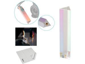 for Photographer Professional Crystal Glass Cube Create Light Rainbow Effect for Camera Lens Selens Photo Photography Prism with Female 1/4 Inch 50mm /2 inch 