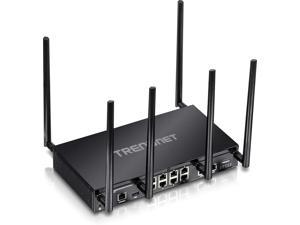 TRENDnet AC3000 Tri-Band Wireless Gigabit Dual-WAN VPN SMB Router,TEW-829DRU,MU-MIMO, Wave 2,Internet Router,Whole Office/Home wifi,Pre-Encryped Wireless,QoS,Inter-VLAN routing