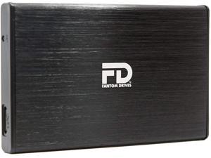 Fantom Drives Gforce3 GF3BM2000U Mini USB 3.0/2.0 Portable 2TB Hard Drive Aluminium Enclosure (2.5-Inch, Black)