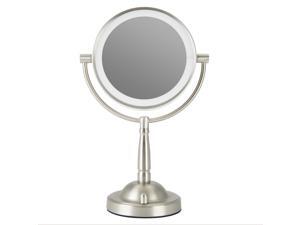 CO-Z Makeup Mirror with Lights, 8" Plug-in LED Lighted Magnifying Vanity Mirror 1x 8X Magnification, Double Sided Cosmetic Mirror CO-Z Makeup Mirror with Lights, 8" Plug-in LED Lighted Magnifying Vanity Mirror 1x 8X Magnification, Double Sided Cosmetic Mirror