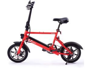 VIRIBUS 14" Electric Bike with Folding Pedals and Handlebar | Cruiser Road Bicycle with 250W Brushless Motor & Adjustable Seat | 6Ah eBike with Aluminum Frame | Adult Road Bike for Men & Women, Black VIRIBUS 14" Electric Bike with Folding Pedals and Handlebar | Cruiser Road Bicycle with 250W Brushless Motor & Adjustable Seat | 6Ah eBike with Aluminum Frame | Adult Road Bike for Men & Women, Black