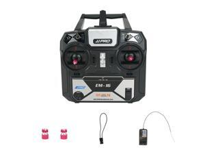JJRC JJPRO EM-16 2.4GHz 6CH AFHDS 2A Mode 2 RC Transmitter with Receiver Support P175 for RC Drone JJRC JJPRO EM-16 2.4GHz 6CH AFHDS 2A Mode 2 RC Transmitter with Receiver Support P175 for RC Drone