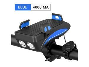 USB Rechargeable LED Bicycle Headlight Bike Horn Handlebar Phone Holder Cycle VC 4 USB Rechargeable LED Bicycle Headlight Bike Horn Handlebar Phone Holder Cycle VC 4
