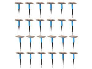 24pcs Vehicle Tubeless Tyre Puncture Repair Wired Mushroom Head Plug Patch Gums 24pcs Vehicle Tubeless Tyre Puncture Repair Wired Mushroom Head Plug Patch Gums