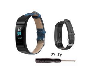 Bakeey Denim Leather Watch Band for Huawei Band 3/3 pro Smart Watch Bakeey Denim Leather Watch Band for Huawei Band 3/3 pro Smart Watch
