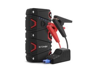 BlitzWolf® BW-JS1 800A 12000mAh Portable Car Jump Starter Emergency Battery Booster Power Bank Waterproof with LED Flashlight QC3.0 USB Charging Port