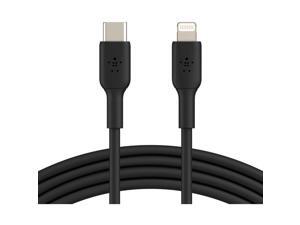 BELKIN CAA003bt1MBK Black BOOST CHARGE USB-C Cable with Lightning Connector BELKIN CAA003bt1MBK Black BOOST CHARGE USB-C Cable with Lightning Connector
