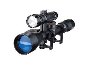 Pinty 3-9X40 Duplex Optical Hunting Rifle Scope Combo with Red Laser and Torch Pinty 3-9X40 Duplex Optical Hunting Rifle Scope Combo with Red Laser and Torch