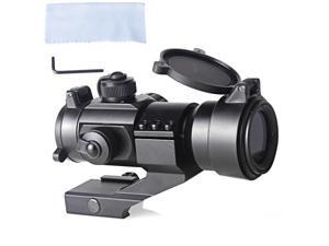 Pinty 4 MOA Red Green Dot Tactical Reflex Sight with Picatinny Cantilever Mount Pinty 4 MOA Red Green Dot Tactical Reflex Sight with Picatinny Cantilever Mount