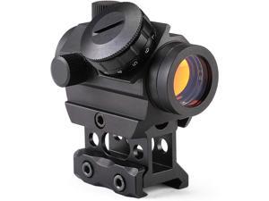 Pinty 1x25mm Tactical Red Dot Sight 3-4 MOA Compact Red Dot Scope 1” Riser Mount for Cowitness with Iron Sights Waterproof and Shockproof Scratch Resistant Amber Lens Pinty 1x25mm Tactical Red Dot Sight 3-4 MOA Compact Red Dot Scope 1” Riser Mount for Cowitness with Iron Sights Waterproof and Shockproof Scratch Resistant Amber Lens