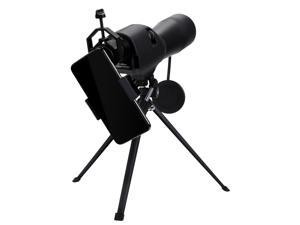 Pinty 20-60x60 Waterproof Straight Spotting Scope with Tripod, Optics Zoom 36-19m/1000m for Target Shooting Bird Watching Hunting W/Phone Holder