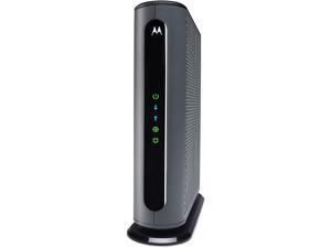Motorola 24x8 Cable Modem, Model MB7621, DOCSIS 3.0. Approved by Comcast Xfinity, Cox, Charter Spectrum, Time Warner Cable, and More. Downloads 1,000 Mbps Maximum (No WiFi) Motorola 24x8 Cable Modem, Model MB7621, DOCSIS 3.0. Approved by Comcast Xfinity, Cox, Charter Spectrum, Time Warner Cable, and More. Downloads 1,000 Mbps Maximum (No WiFi)