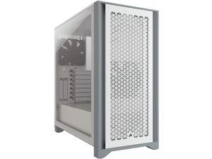 Corsair 4000D Airflow Tempered Glass Mid-Tower ATX PC Case - White