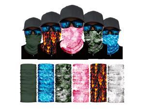 ALLAXDO Halloween Outfits 6 Pack Silk Feeling Multifunctional Face Cover Face Mask Bandanas Scarf For outdoor(1) ALLAXDO Halloween Outfits 6 Pack Silk Feeling Multifunctional Face Cover Face Mask Bandanas Scarf For outdoor(1)