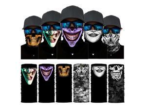 ALLAXDO Halloween Outfits 6 Pack Silk Feeling Multifunctional Face Cover Face Mask Bandanas Scarf For outdoor(11) ALLAXDO Halloween Outfits 6 Pack Silk Feeling Multifunctional Face Cover Face Mask Bandanas Scarf For outdoor(11)