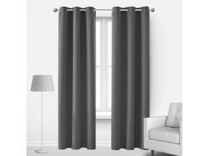 Deconovo Thermal Insulted Blackout Bedroom Curtains Room Darkening Curtain Panels for Living Room 42x90 Inch Light Grey Deconovo Thermal Insulted Blackout Bedroom Curtains Room Darkening Curtain Panels for Living Room 42x90 Inch Light Grey