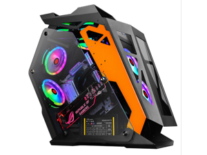 BFY- Computer case mid tower ATX for gaming with RGB led lights cooling fan full white for desktop pc
Tempered Glass BFY- Computer case mid tower ATX for gaming with RGB led lights cooling fan full white for desktop pc
Tempered Glass