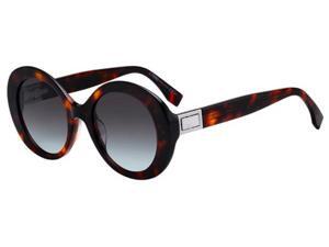 Fendi-FF0293/S-0086/IB Dark Havana Gray Green Fendi-FF0293/S-0086/IB Dark Havana Gray Green