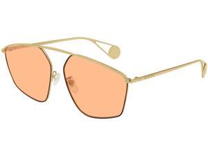 GUCCI-GG0437SA 003 Gold Orange GUCCI-GG0437SA 003 Gold Orange