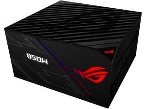 ASUS ROG Thor 850 80+ Platinum 850W Fully Modular RGB Power Supply with LIVEDASH OLED Panel and 10 Year Warranty