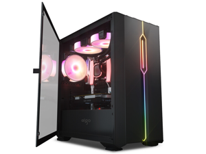 Aigo YOGO M3 black game pill MINI side through computer case (support M-ATX motherboard/240 water-cooled/side-opening magnetic tempered glass) Aigo YOGO M3 black game pill MINI side through computer case (support M-ATX motherboard/240 water-cooled/side-opening magnetic tempered glass)