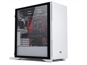 Aigo YOGO K1 white ultra-high compatibility 9 fan positions computer case (support E-ATX/ATX motherboard / dual 360 water cooling / tempered glass full side) Aigo YOGO K1 white ultra-high compatibility 9 fan positions computer case (support E-ATX/ATX motherboard / dual 360 water cooling / tempered glass full side)