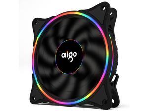 Aigo (aigo) Ice Soul Rainbow V1 chassis fan with 120mm thin aperture (supports large 4P serial interface/water cooling exhaust/shock absorption feet//freebie 4 screws) Aigo (aigo) Ice Soul Rainbow V1 chassis fan with 120mm thin aperture (supports large 4P serial interface/water cooling exhaust/shock absorption feet//freebie 4 screws)