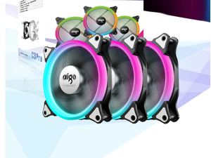 Aigo (aigo) octave space 140mm C3PRO radiator set computer case fan (color change / comes with controller / motherboard synchronization / mute foot pad /) Aigo (aigo) octave space 140mm C3PRO radiator set computer case fan (color change / comes with controller / motherboard synchronization / mute foot pad /)