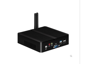 Quad-core J1900 home office embedded INDUSTRIAL control computer double network double string fan-less industrial L small mainframe computer Quad-core J1900 home office embedded INDUSTRIAL control computer double network double string fan-less industrial L small mainframe computer