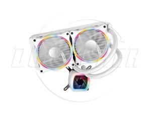 SA Tower V240 White Rainbow Edition Integrated Water-cooled CPU Cooler (PWM Intelligent Temperature Control Fan/Full Platform Support/Mute/With Silicone Grease) SA Tower V240 White Rainbow Edition Integrated Water-cooled CPU Cooler (PWM Intelligent Temperature Control Fan/Full Platform Support/Mute/With Silicone Grease)