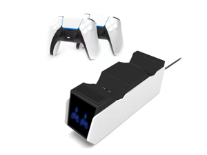 SA Playstation 5 Gamepad Dual Charger,Game Controller Contact charging base PS5 Handle Charging Base with LED Light,PS5 Wireless Controller Charger,Controller Charging Dock Stand for PS5 SA Playstation 5 Gamepad Dual Charger,Game Controller Contact charging base PS5 Handle Charging Base with LED Light,PS5 Wireless Controller Charger,Controller Charging Dock Stand for PS5