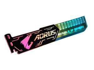 SA AORUS pattern Graphics card GPU support bracket Video card recessed bracket/rack bracket, 5V 4-pin RGB Streamer discoloration GPU Brace, for shell decoration 250mm SA AORUS pattern Graphics card GPU support bracket Video card recessed bracket/rack bracket, 5V 4-pin RGB Streamer discoloration GPU Brace, for shell decoration 250mm