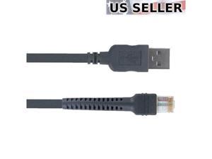 10FT USB Cable for Symbol Barcode Scanner LS2208 LS4208 LS1203 LS4328 and More