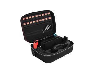 Carrying Case for Nintendo Switch Console & Accessories Black Protective Hard Portable Travel Carry Case Shell Pouch Host Handle Hard Box Carrying Case for Nintendo Switch Console & Accessories Black Protective Hard Portable Travel Carry Case Shell Pouch Host Handle Hard Box