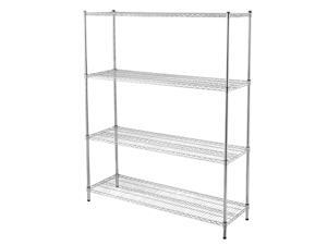 4-Tier Heavy Duty Adjustable Wire Shelving 4-Tier Heavy Duty Adjustable Wire Shelving