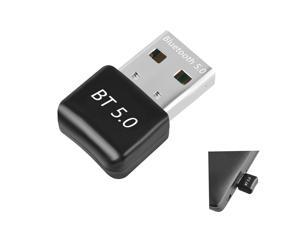 Hannord Wireless USB Bluetooth Adapter 5.0 for Computer Mini Bluetooth Dongle Music Adapter PC Bluetooth Receiver Transmitter Compatible with Windows 7/8/8.1/10