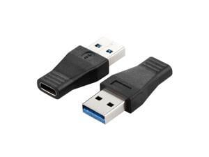 Hannord USB C to USB 3.0 Adapter, 2-Pack USB 3.1 Type C Female to USB 3.0 A Male Adapter Converter Support Data Sync and Charging
