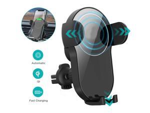 Hannord Wireless Car Charger,15W Qi Fast Charging Car Mount Charger Auto-Clamping Smart Positioning Air Vent Phone Holder Compatible with iPhone11/11Pro/11Pro Max/XS/XR/X/8/8+,SamsungS10/S10+/S9/S8 Hannord Wireless Car Charger,15W Qi Fast Charging Car Mount Charger Auto-Clamping Smart Positioning Air Vent Phone Holder Compatible with iPhone11/11Pro/11Pro Max/XS/XR/X/8/8+,SamsungS10/S10+/S9/S8