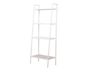 Hannord Metal 4 Shelf Bookcase, Multifunctional Ladder-Shaped Plant Flower Stand Rack Bookrack Storage Shelves, Widen 4 Tiers Bookshelf, White Hannord Metal 4 Shelf Bookcase, Multifunctional Ladder-Shaped Plant Flower Stand Rack Bookrack Storage Shelves, Widen 4 Tiers Bookshelf, White