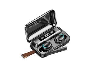 Wireless Bluetooth Earbuds Noise Cancelling Headphones with Charging Case 9D Stereo Earphones Earbuds IPX7 Waterproof Bluetooth 5.0 Wireless Sport Earbuds (Black, With Strap String) Wireless Bluetooth Earbuds Noise Cancelling Headphones with Charging Case 9D Stereo Earphones Earbuds IPX7 Waterproof Bluetooth 5.0 Wireless Sport Earbuds (Black, With Strap String)