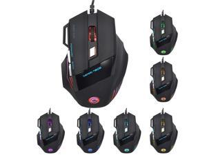Fantastic Alternating Light High Accuracy USB 2.0 7-Button Wired Game Mouse 5500 DPI High Accuracy Gaming Mouse Fantastic Alternating Light High Accuracy USB 2.0 7-Button Wired Game Mouse 5500 DPI High Accuracy Gaming Mouse