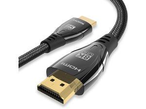 HDMI 21 Cable 33 FT Hannord 8K HDMI Ultra HD High Speed 48Gbps Cable8K 60Hz HDCP 22 444 eARC Compatible with PS5 PS4 Xbox OneXbox Series X Nintendo Switch QLED TV Roku TV