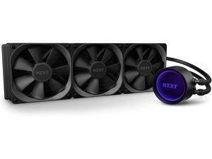 High Performance NZXT AIO RGB CPU Liquid Cooler 3 Fan Slots (120mm) - Rotating Infinity Mirror Design - Improved Pump - Powered By CAM V4 - RGB Connector - Aer P 120mm Radiator Fans (3 Included) High Performance NZXT AIO RGB CPU Liquid Cooler 3 Fan Slots (120mm) - Rotating Infinity Mirror Design - Improved Pump - Powered By CAM V4 - RGB Connector - Aer P 120mm Radiator Fans (3 Included)
