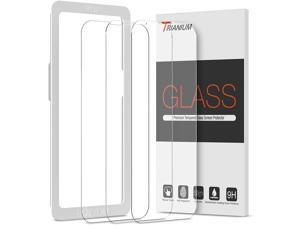 Screen Protector Compatible for iPhone 13 / iPhone 13 Pro 2021 3 Pack 6.1 inch Tempered Glass 9H Film - HD (w/Alignment Case Tool included)