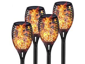 iDeer Life Solar Torch Lights, Waterproof Flickering Dancing Flames Torches Light, 96 LED Super Bright Landscape Decoration Lighting Dusk to Dawn, Auto On/Off Tiki Torch for Outdoor Decoration, 4 Pack iDeer Life Solar Torch Lights, Waterproof Flickering Dancing Flames Torches Light, 96 LED Super Bright Landscape Decoration Lighting Dusk to Dawn, Auto On/Off Tiki Torch for Outdoor Decoration, 4 Pack