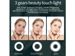 Webcam for PC, 2K HD Web Camera with Microphone and Ring Light, Wide Angle Web Cameras for Skype, Streaming, Teleconference, Video Chat, with Cover and Stand Webcam for PC, 2K HD Web Camera with Microphone and Ring Light, Wide Angle Web Cameras for Skype, Streaming, Teleconference, Video Chat, with Cover and Stand