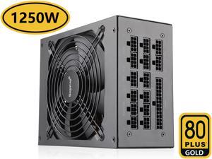 1250W PC Power Supply 80 Plus Gold Fully Modular 1250W PC Power Supply 80 Plus Gold Fully Modular