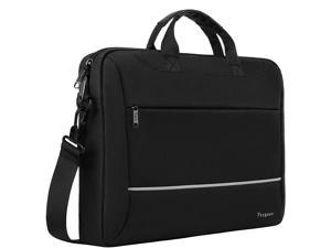 Laptop Bag 156 inch Laptop Briefcase for Men Women Business Portable Carrying Case Computer Shoulder Bag Tablet Attache Compatible with HP Dell Lenovo Asus Microsoft Surface Black