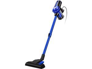 Vacuum Cleaner, 17KPa Powerful Suction Stick and Handheld 2 in 1 Bagless Lightweight Vacuum Cleaner with 2 HEPA Filters 23ft Corded,